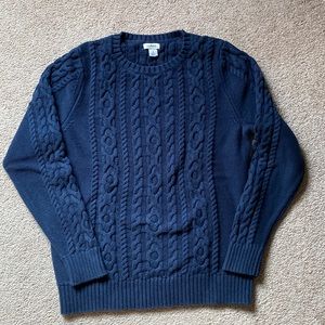 LL Bean Cable Knit Sweater